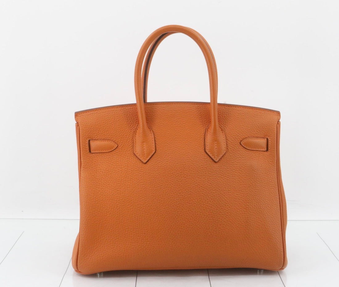 Hermès Birkin 30 — Gold / Silver Hardware