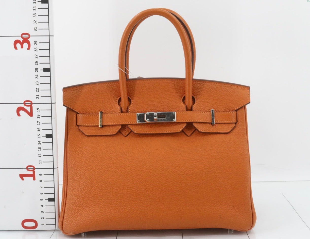 Hermès Birkin 30 — Gold / Silver Hardware