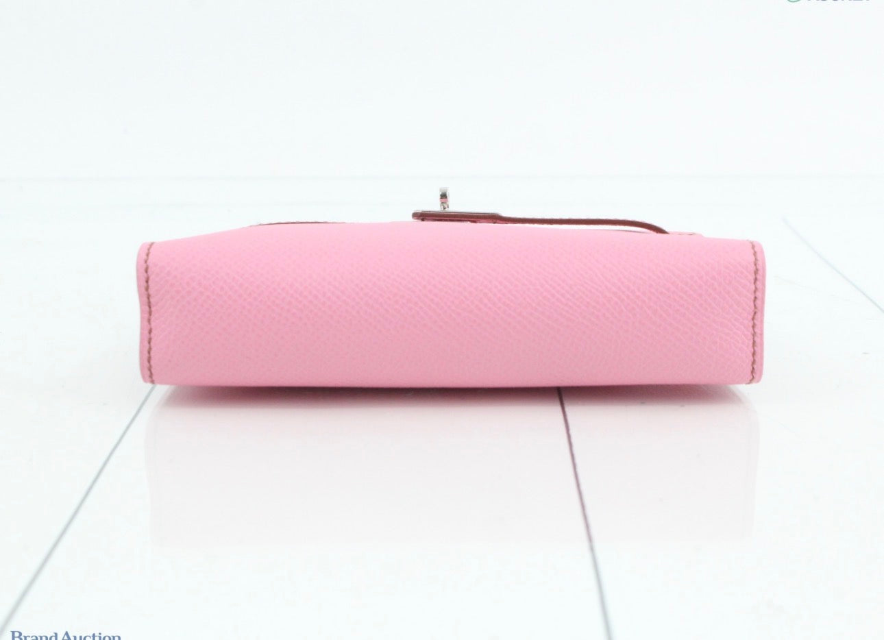Hermès Kelly Mini II — Rose / Silver Hardware (Full Set)a