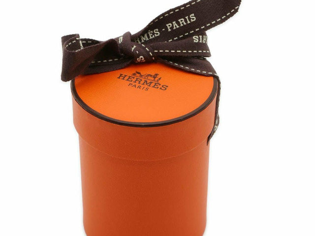 Hermès Twilly — "Jumping" / Beige & Pink / 100% Silk (Full Set)