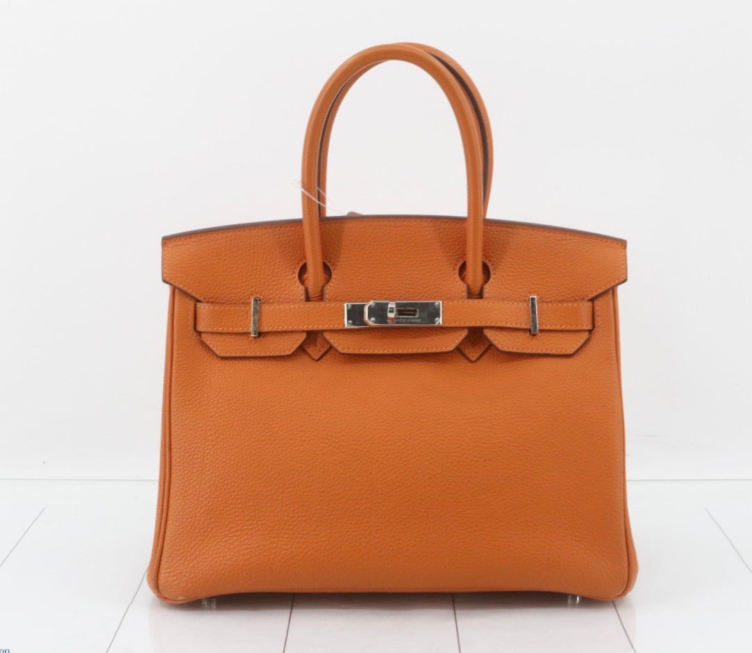 Hermès Birkin 30 — Gold / Silver Hardware