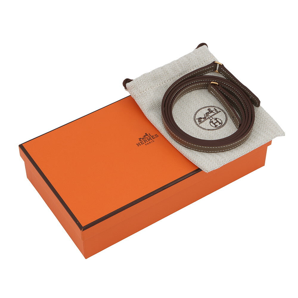 Hermès Kelly To Go Wallet — Étoupe / Gold Hardware