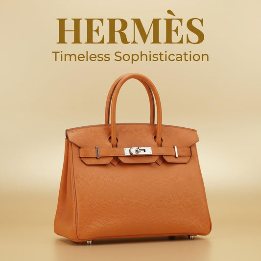 Hermès Birkin 30 — Gold / Silver Hardware
