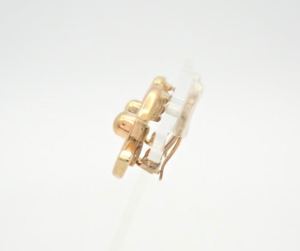 Vintage Chanel CC Turn-Lock Clip Earrings 96P