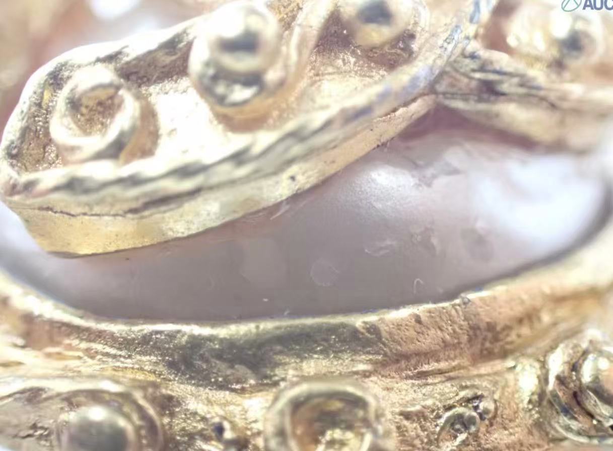 Vintage Chanel Pearl CC Logo Gold Earrings 94A